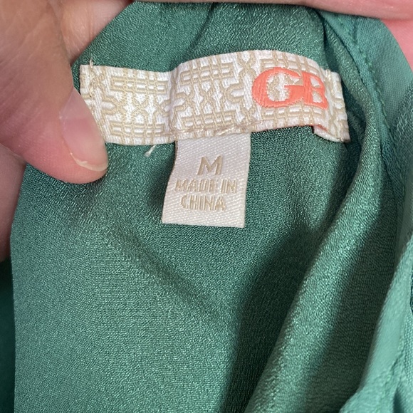 Gianni Bini Green Fringe Detail Dress - Picture 5 of 5